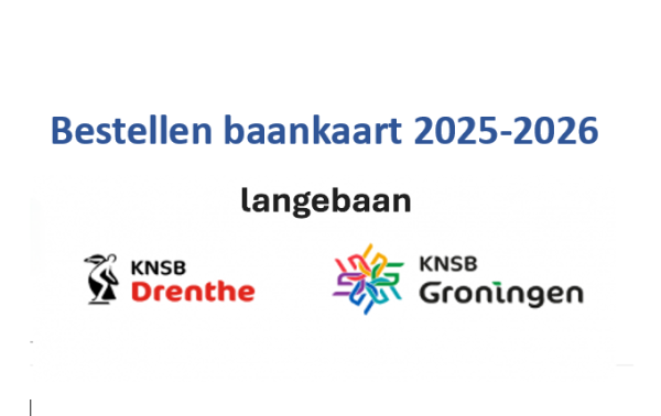 Bestellen baankaart langebaan 2025-2026